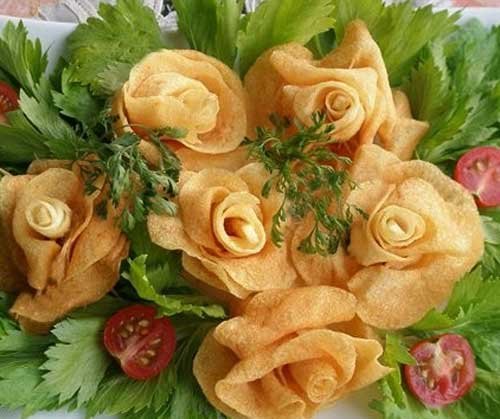 Russian recipe - potato roses 11