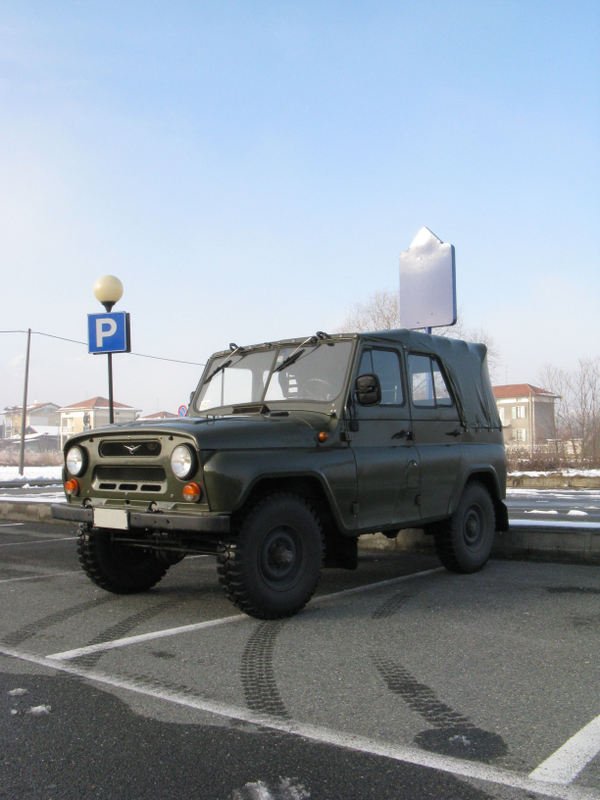 Russian car UAZ model 2