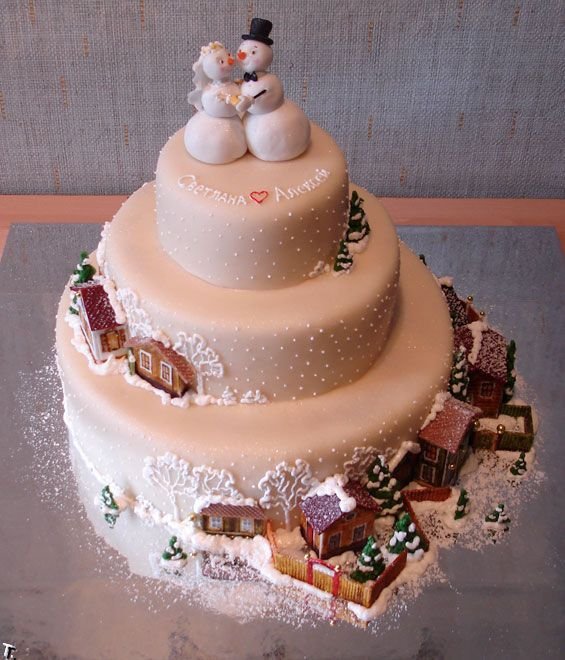 Russian wedding cakes 2