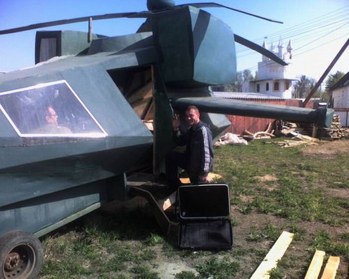 Russian weird helicopter house 5
