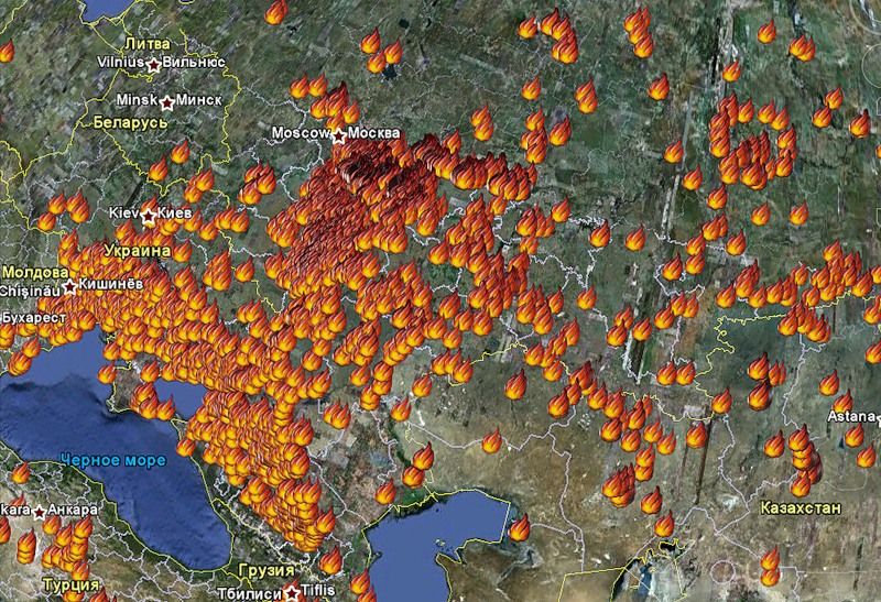 Wildfires in Russia 3