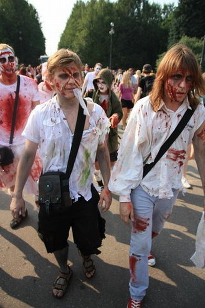 Zombie Walk In St. Petersburg 19