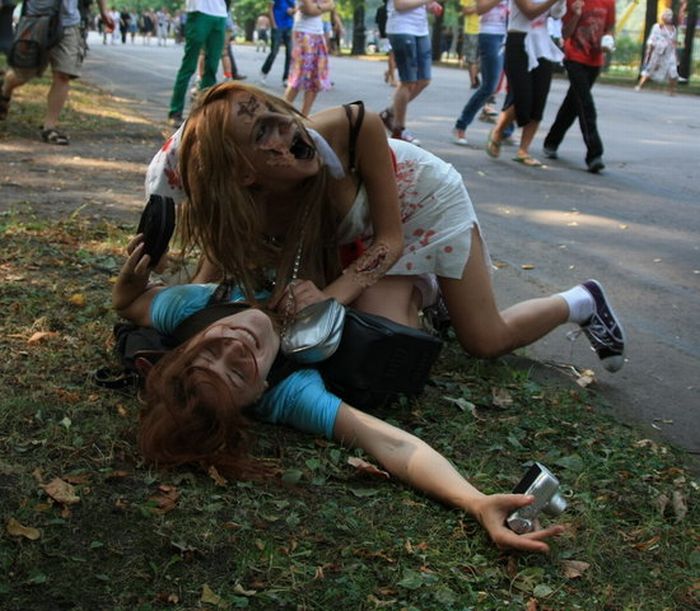 Zombie Walk In St. Petersburg 22