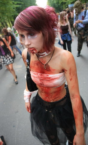 Zombie Walk In St. Petersburg 25