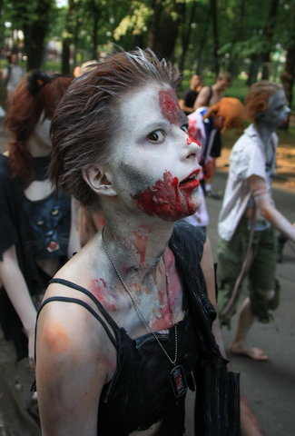 Zombie Walk In St. Petersburg 41