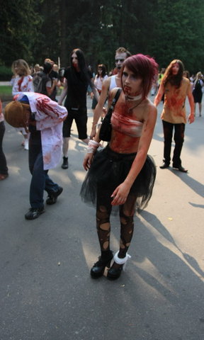 Zombie Walk In St. Petersburg 65