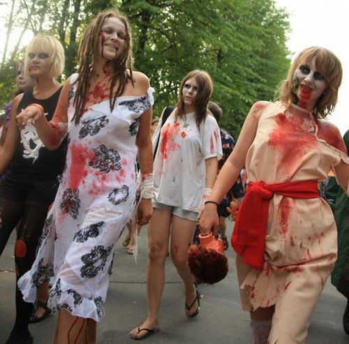Zombie Walk In St. Petersburg 66
