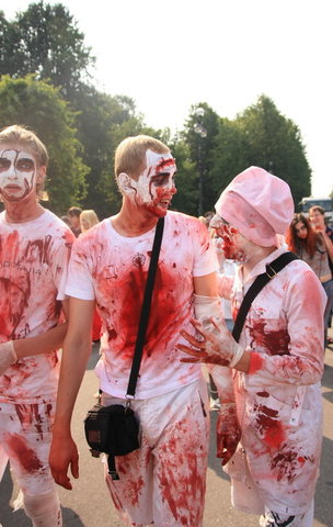 Zombie Walk In St. Petersburg 81