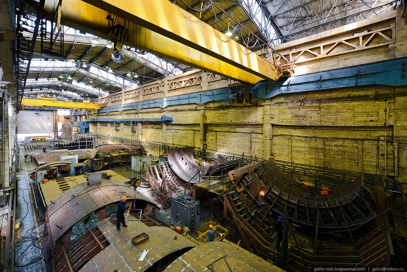 Two Large Russian Shipyards