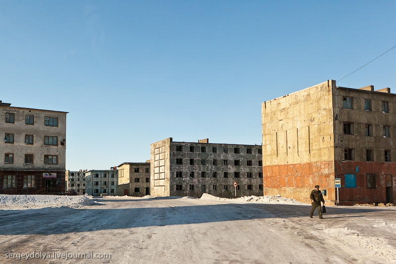 俄罗斯最北城市佩韦克图片
