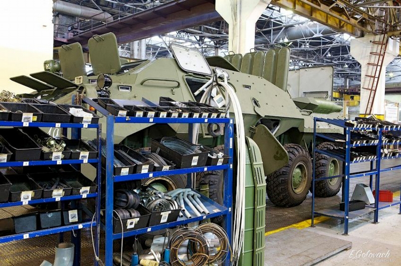 How Russian BTRs Are Being Assembled